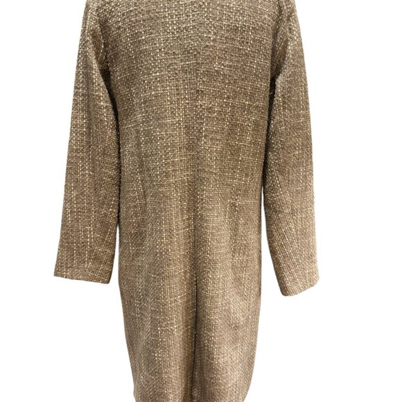 Prologue Long Tweed Coat – Beige – Size XS – NWT - Picture 4 of 5